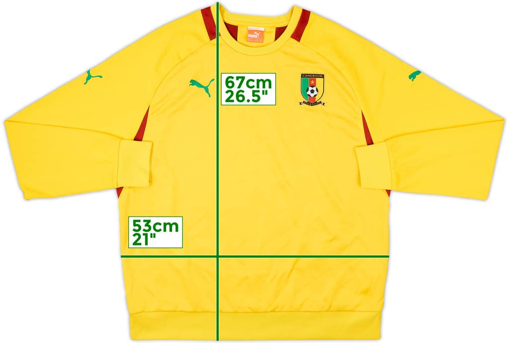 2010-12 Cameroon Puma Sweat Top - 8/10 - (XL)