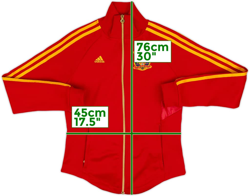 2010-11 Spain adidas Track Jacket - 7/10 - (Women's M)