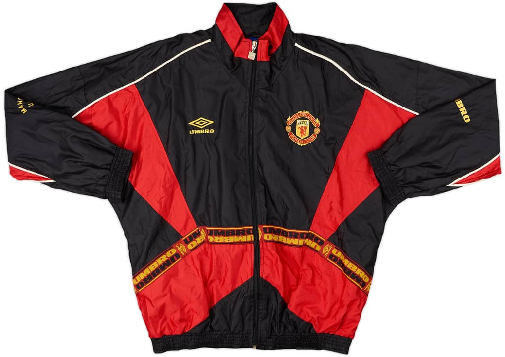 1996-97 Manchester United Umbro Track Jacket - 9/10 - (S)