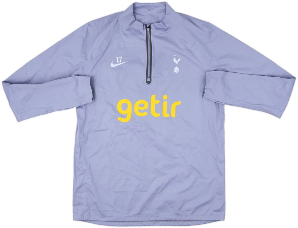 2023-24 Tottenham Player Issue Nike 1/4 Zip Drill Top (C. Romero) #17 - 8/10 - (L)