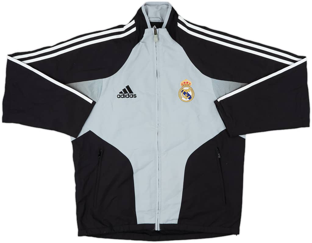 2004-05 Real Madrid adidas Track Jacket - 9/10 - (L.Boys)
