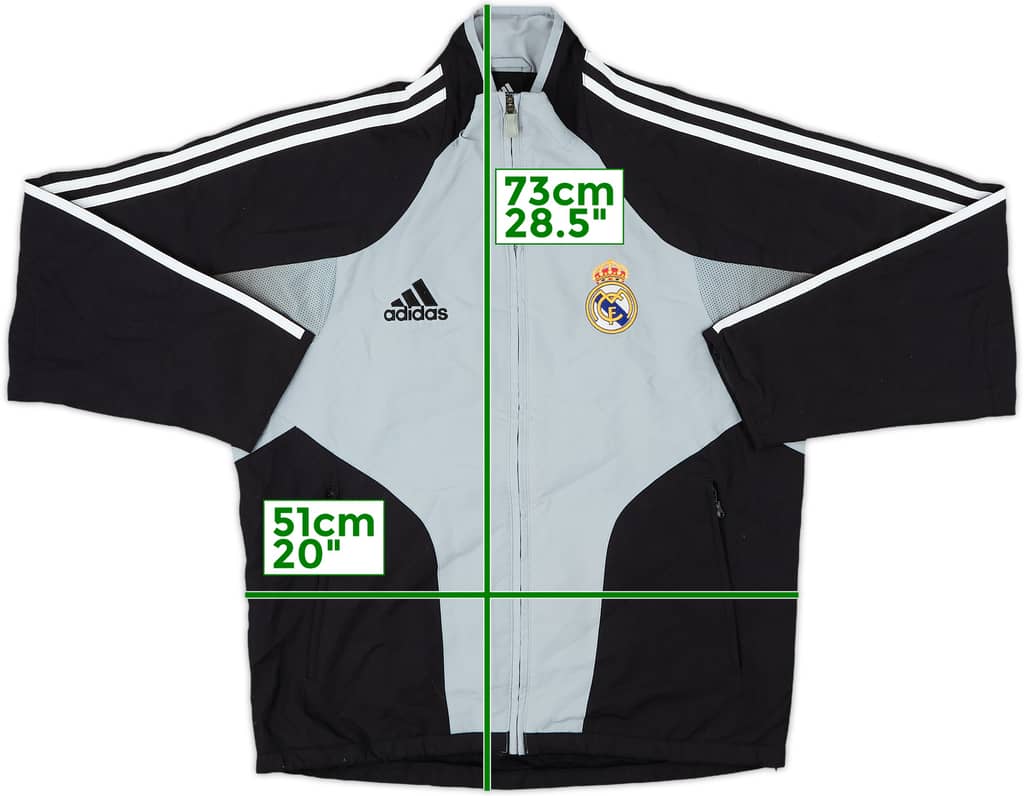 2004-05 Real Madrid adidas Track Jacket - 9/10 - (L.Boys)