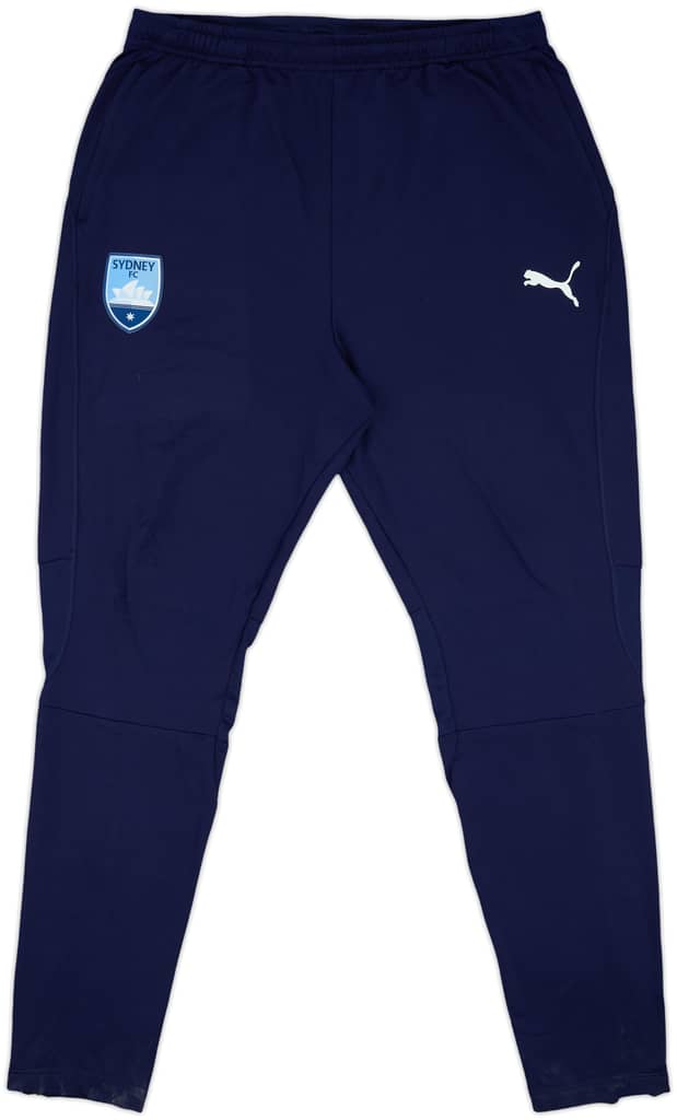 2017-18 Sydney FC Puma Track Pants/Bottoms - 8/10 - (L)