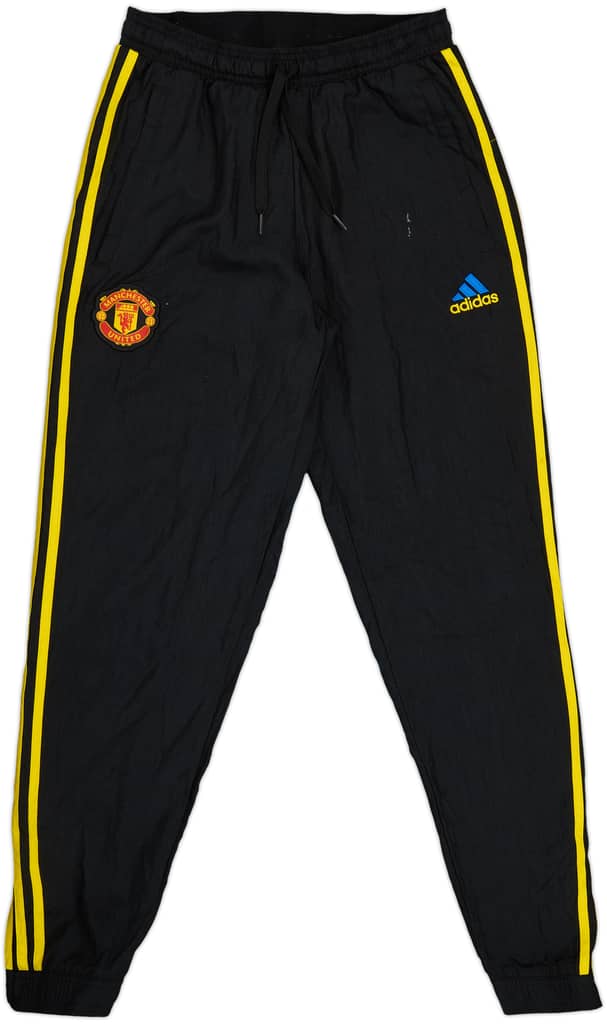 2021-22 Manchester United adidas Track Pants/Bottoms - 7/10 - (S)