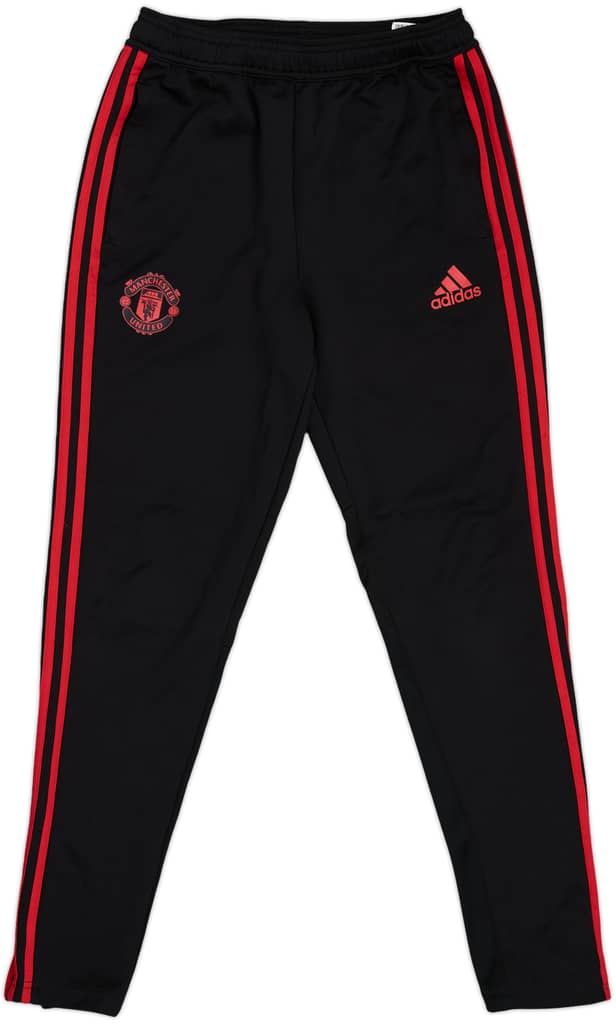 2018-19 Manchester United adidas Track Pants/Bottoms - 9/10 - (S)
