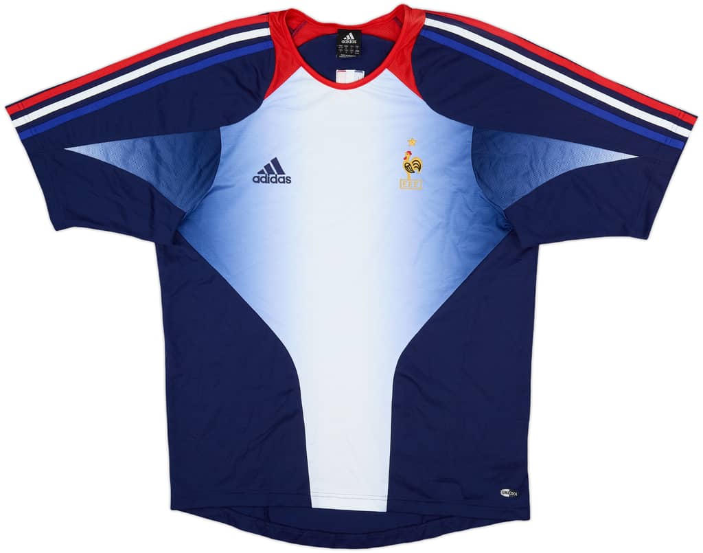 2004-06 France adidas Training Shirt - 9/10 - (M/L)
