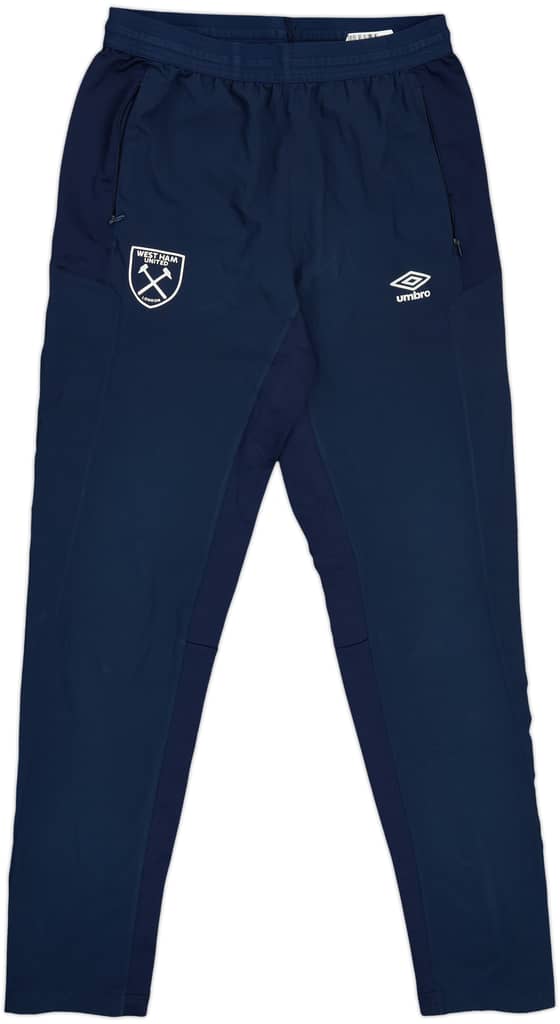 2021-22 West Ham Umbro Track Pants/Bottoms - 9/10 - (M)