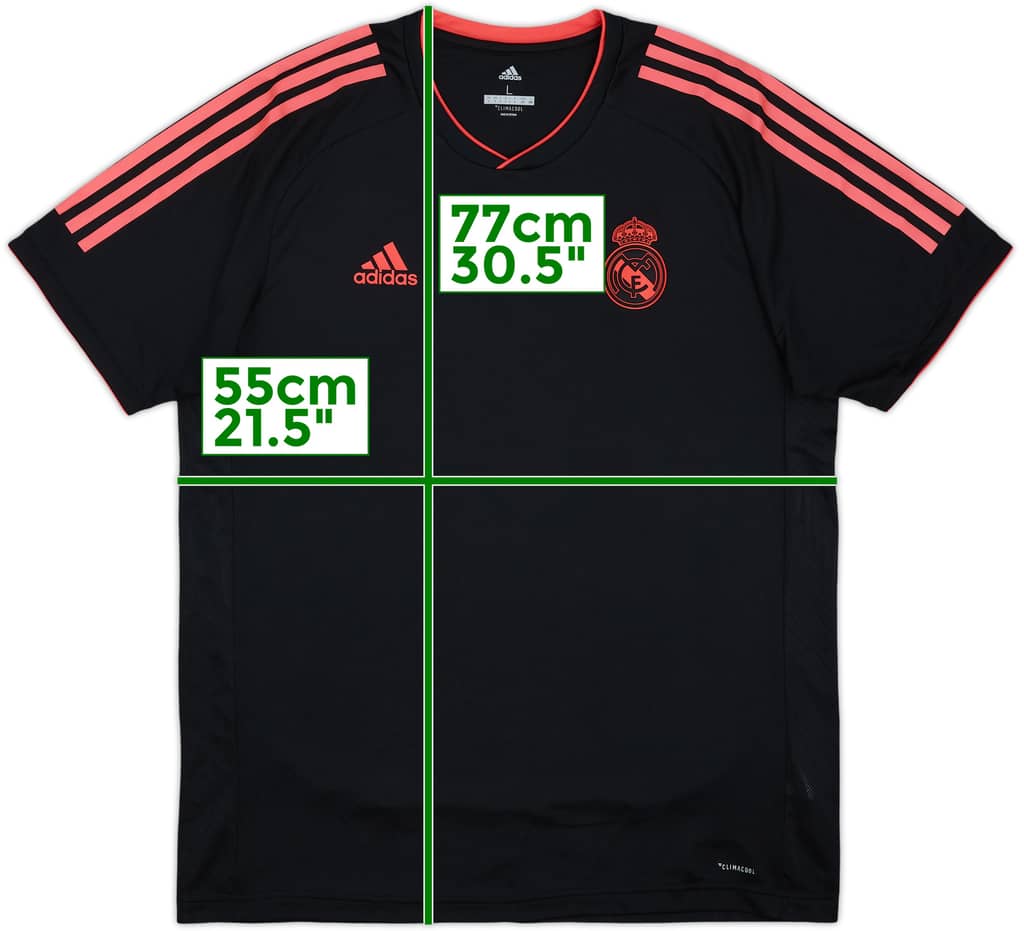 2018-19 Real Madrid adidas Training Shirt - 9/10 - (L)