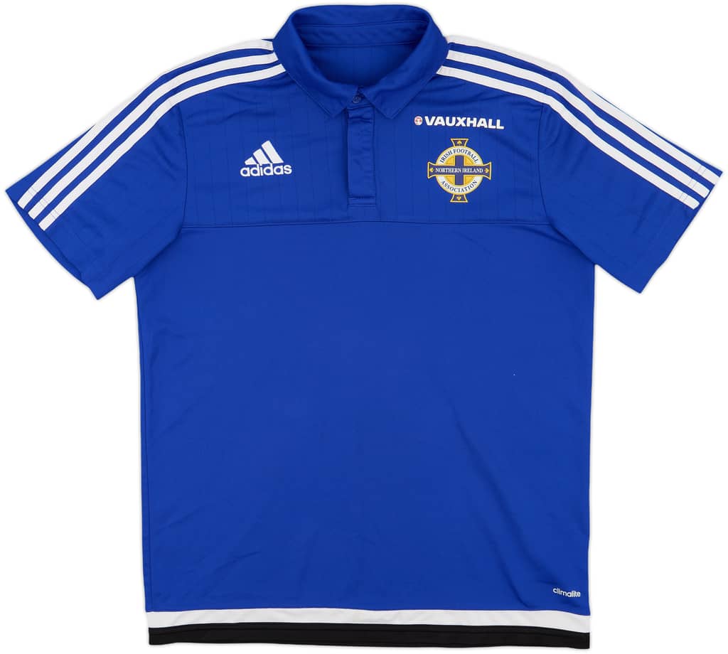 2015-16 Northern Ireland adidas Polo Shirt - 9/10 - (M)