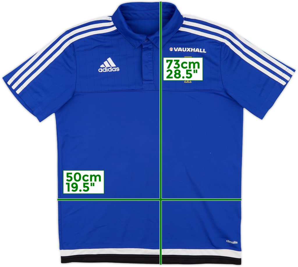 2015-16 Northern Ireland adidas Polo Shirt - 9/10 - (M)