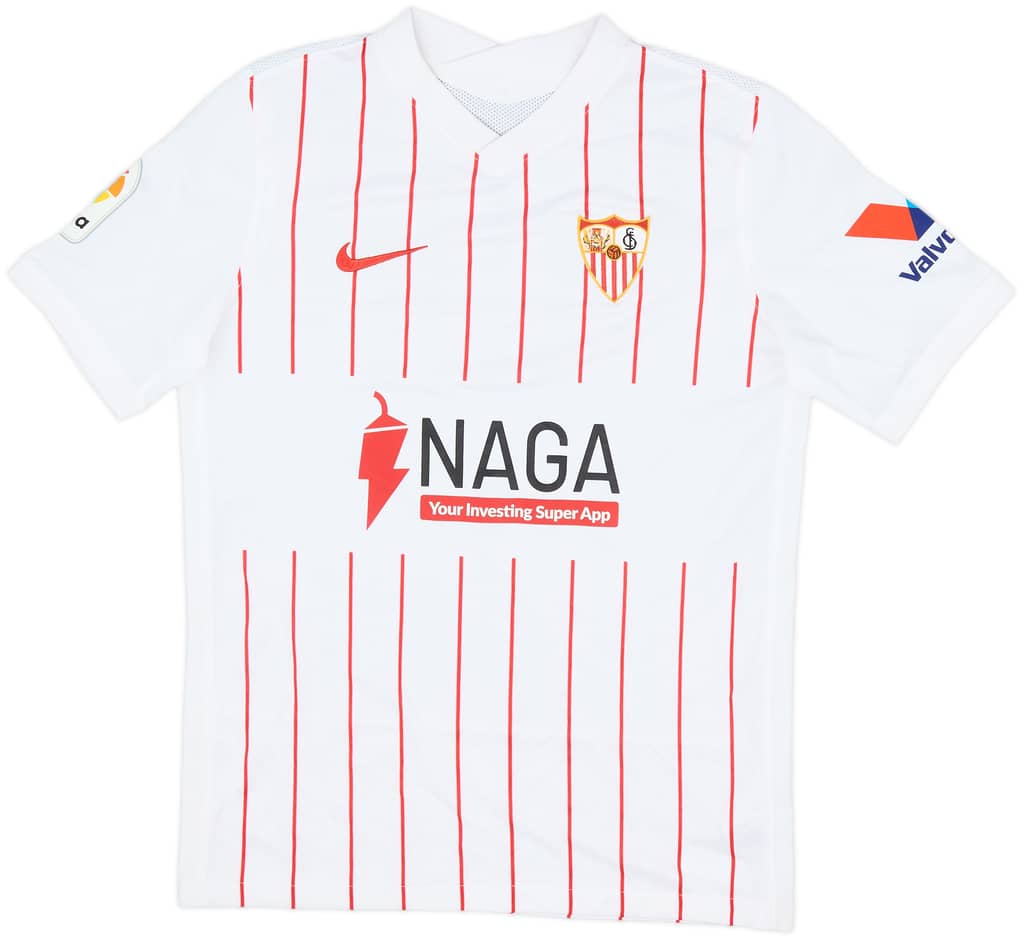 2021-22 Sevilla Home Shirt - 8/10 - (XL.Boys)