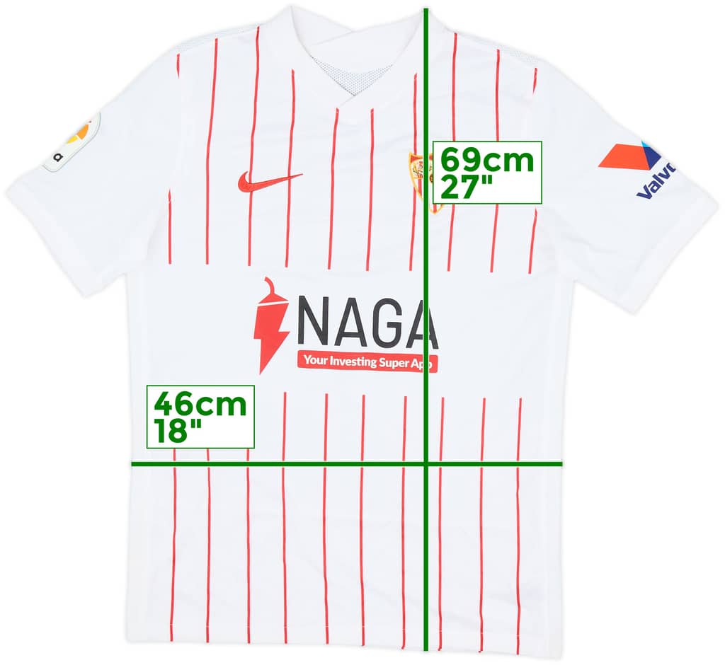 2021-22 Sevilla Home Shirt - 8/10 - (XL.Boys)