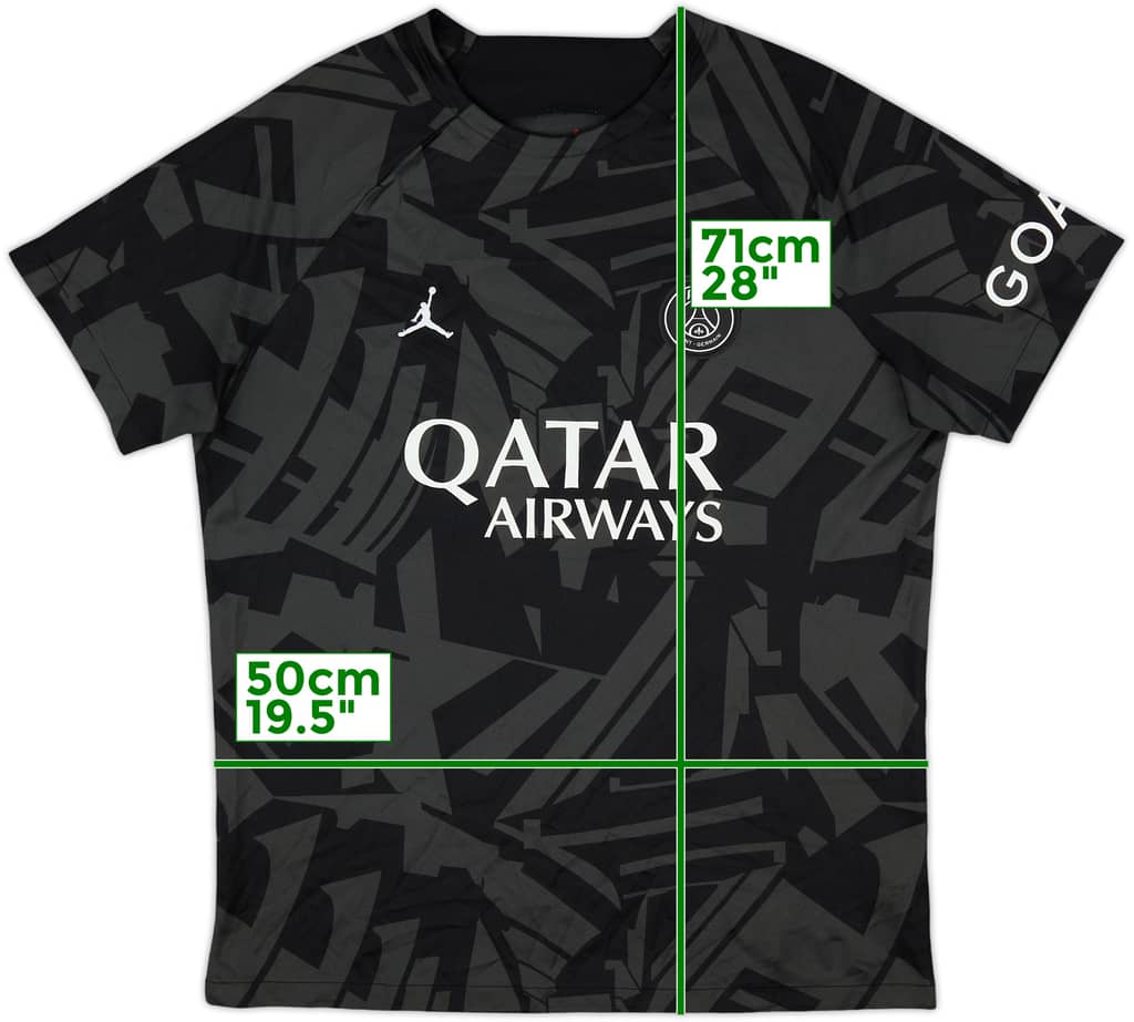 2022-23 Paris Saint-Germain Nike Jordan Training Shirt - 9/10 - (L)