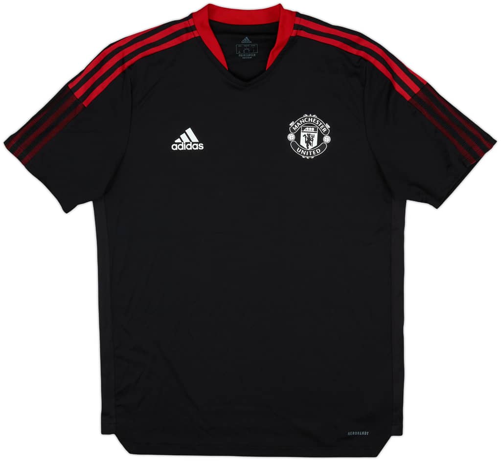 2021-22 Manchester United adidas Training Shirt - 10/10 - (L)