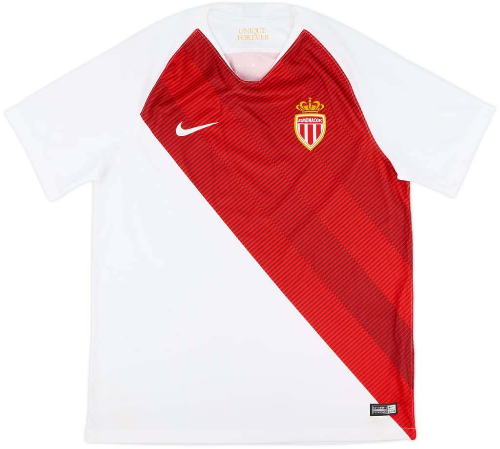 2018-19 Monaco Home Shirt - 8/10 - (L)