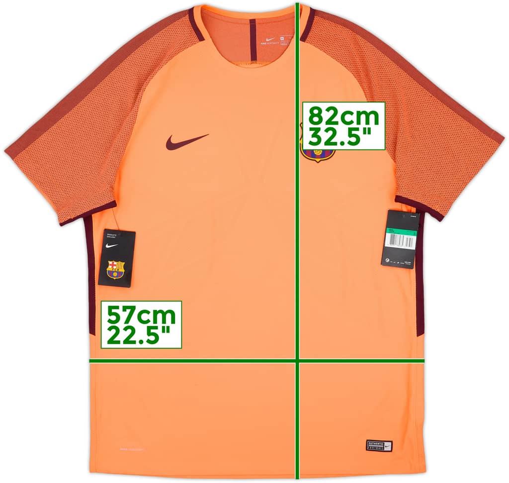 2017-18 Barcelona Nike Authentic Training Shirt (XL)