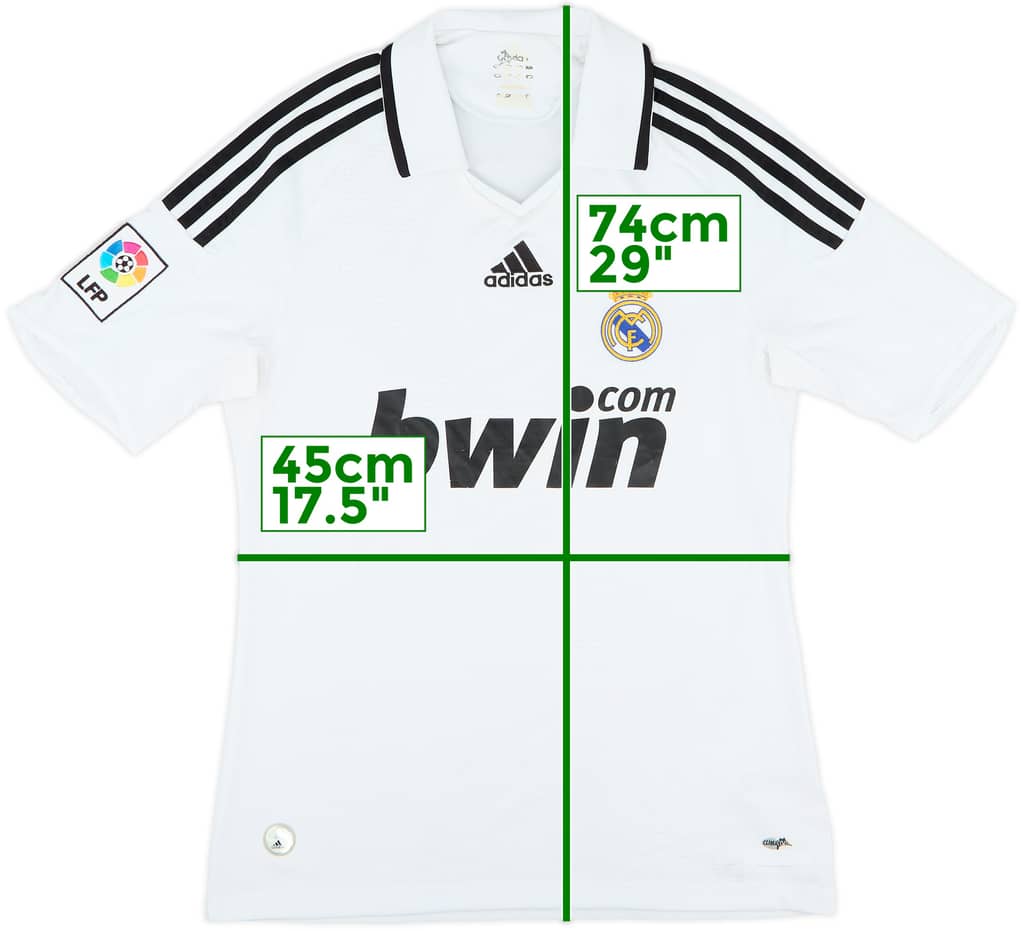 2008-09 Real Madrid Home Shirt - 7/10 - (S)