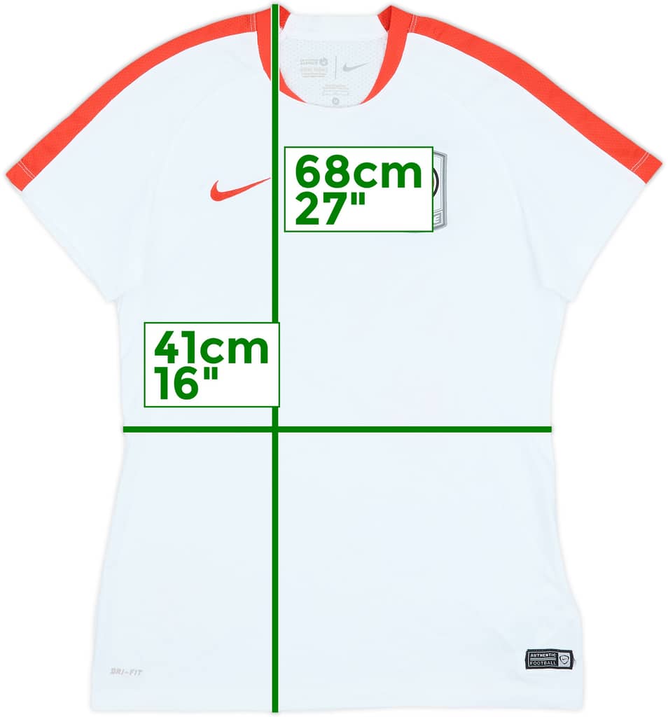 2015-16 Western Sydney Wanderers Nike Training Shirt - 7/10 - (Women's M)