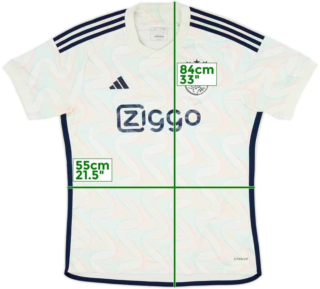 2023-24 Ajax Away Shirt - 8/10 - (L)
