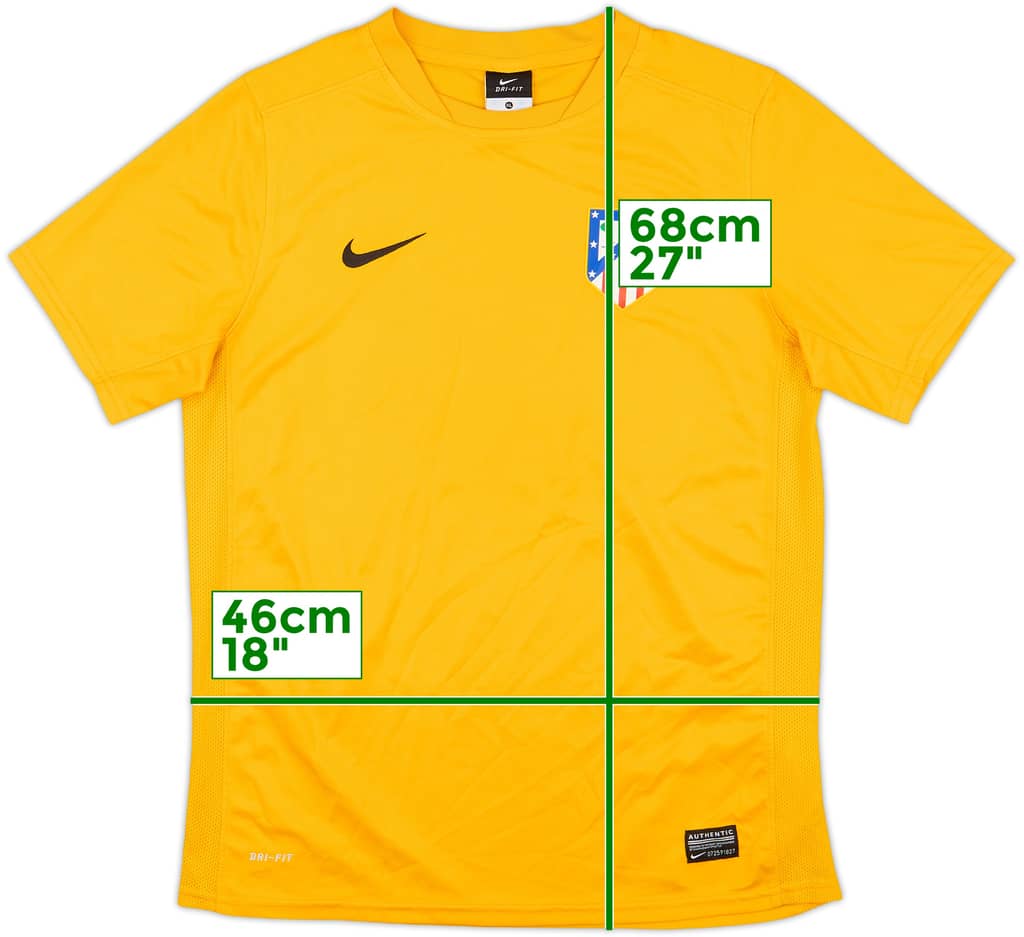 2013-14 Atletico Madrid Nike Training Shirt - 8/10 - (XL.Boys)