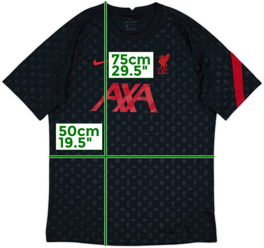 2020-21 Liverpool Nike Training Shirt - 9/10 - (L)