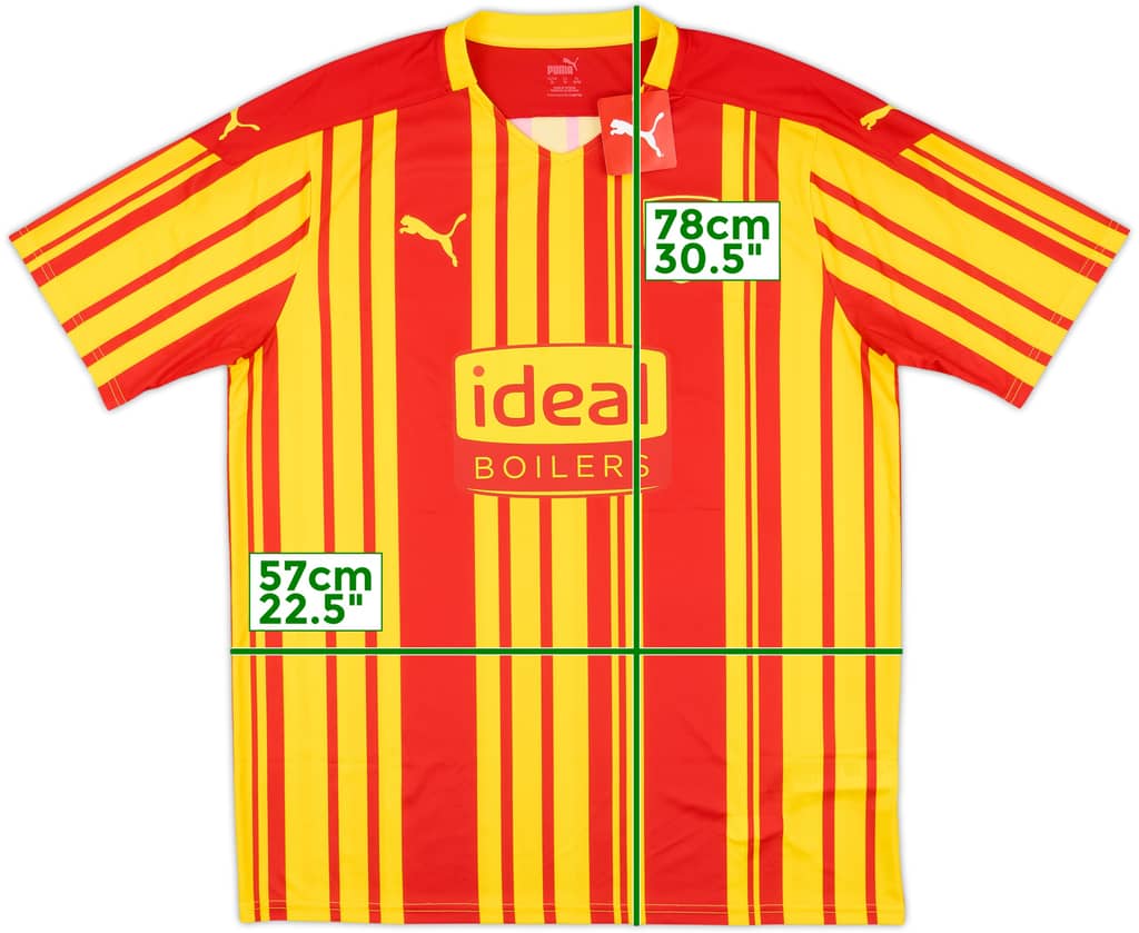2020-21 West Brom Third Shirt (XL)