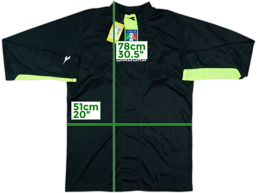 2000s Italy Diadora Referee L/S Shirt (M)