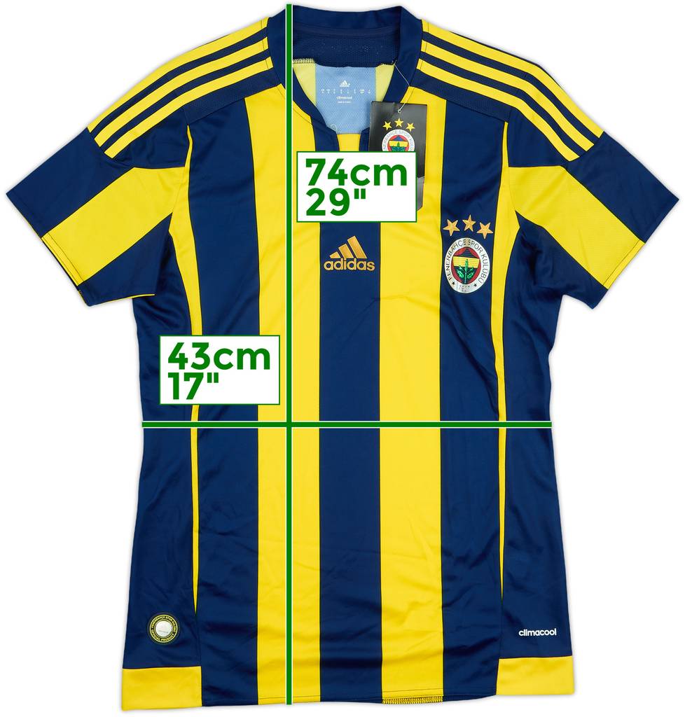 2014-15 Fenerbahce Home Shirt (S)