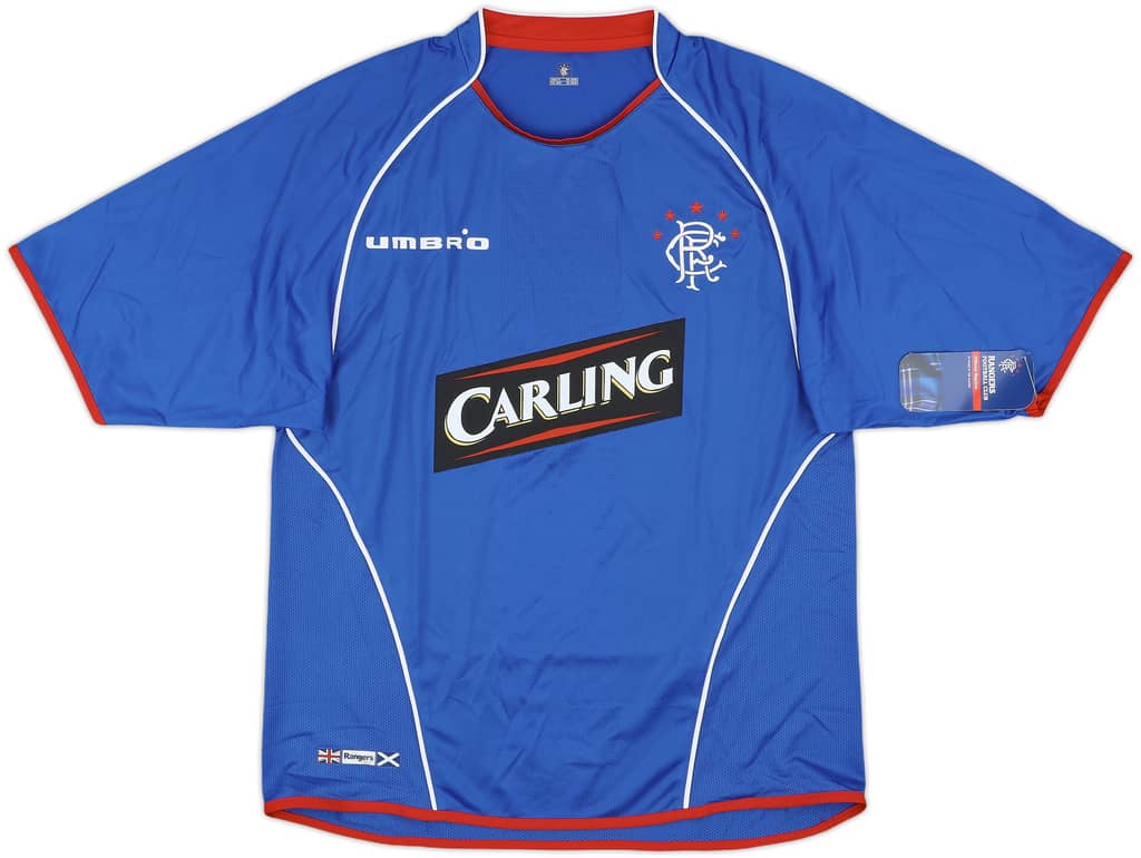2005-06 Rangers Home Shirt (M)
