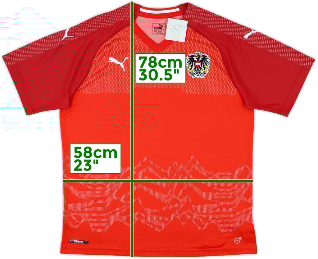 2018-19 Austria Home Shirt (XL)