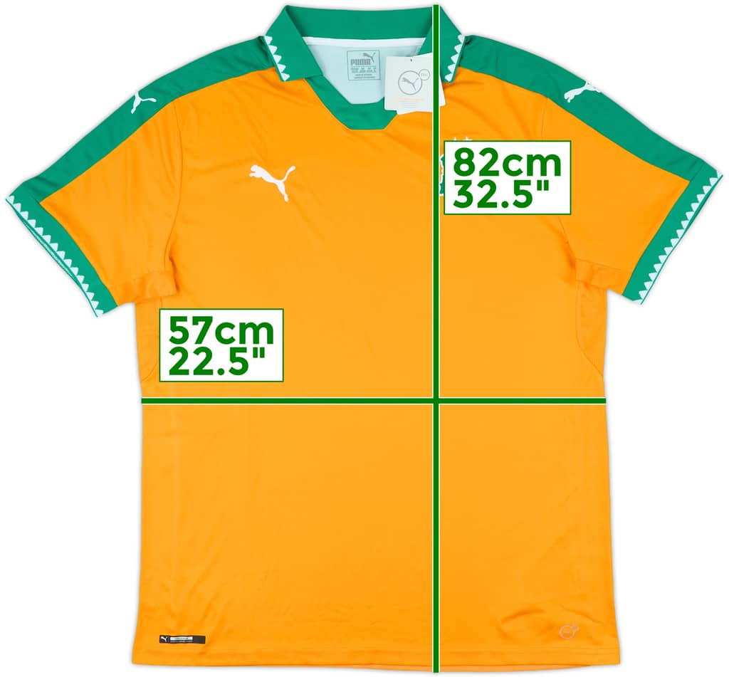 2017-18 Ivory Coast Home Shirt (XL)