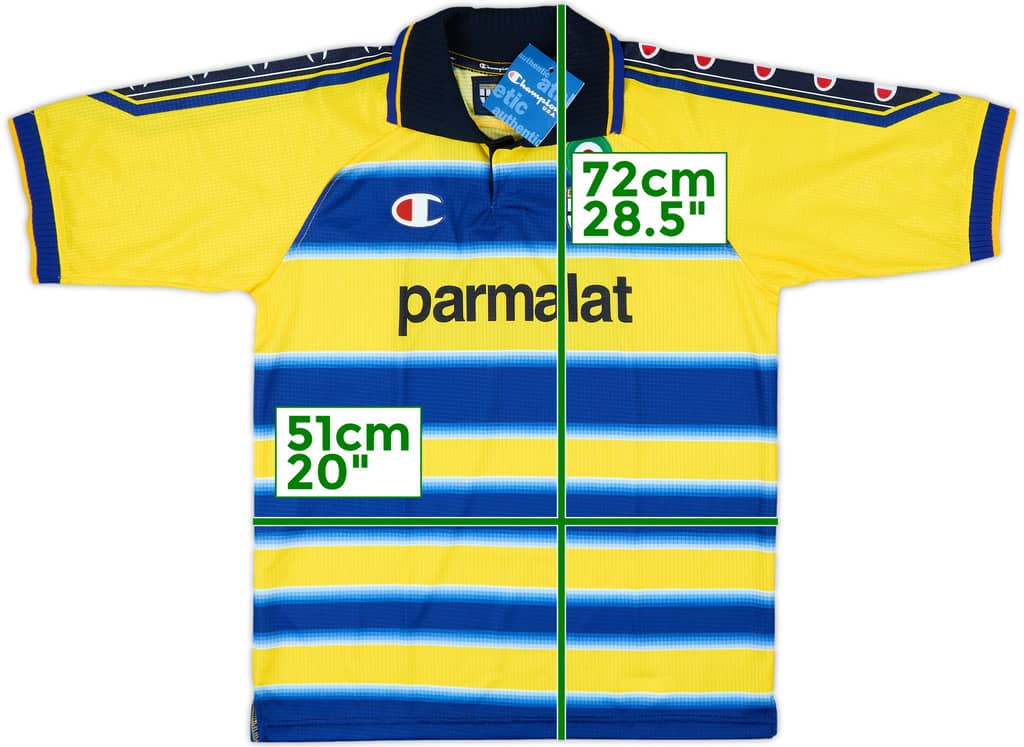 1999-00 Parma Home Shirt (S)