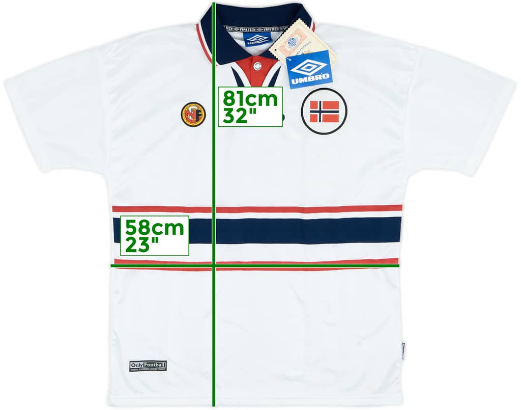 1998-00 Norway Away Shirt (L)