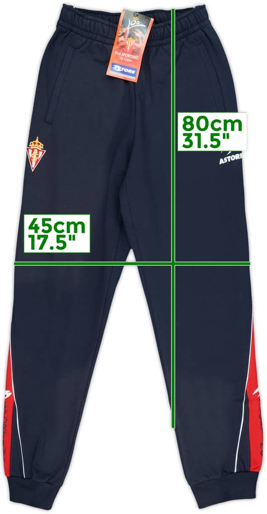 2006-07 Sporting Gijon Astore Track Pants/Bottoms (L.Boys)