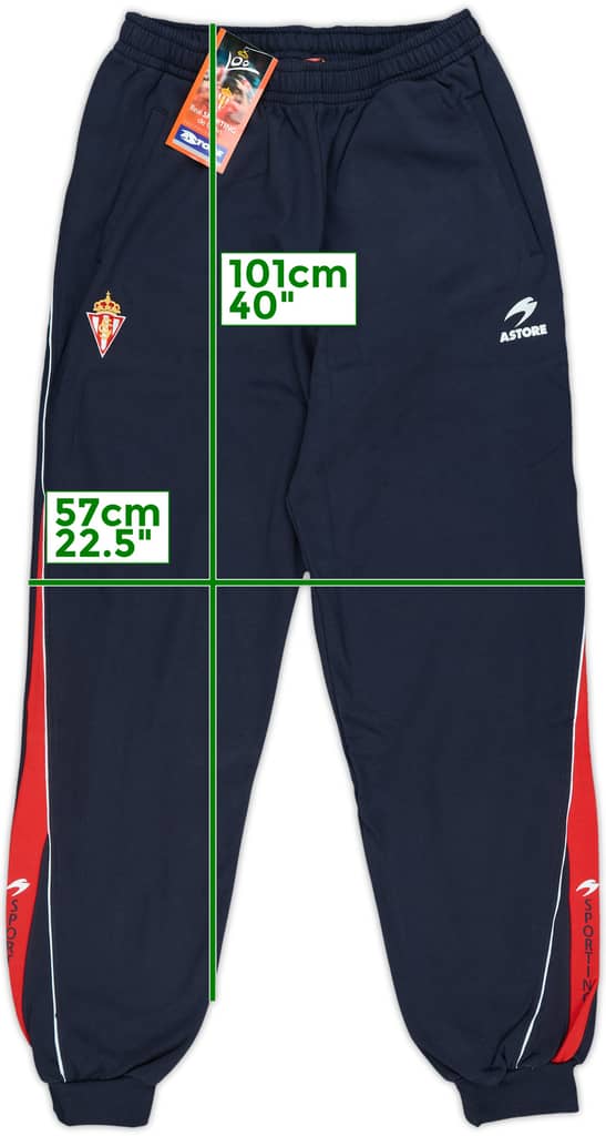 2006-07 Sporting Gijon Astore Track Pants/Bottoms (XL)