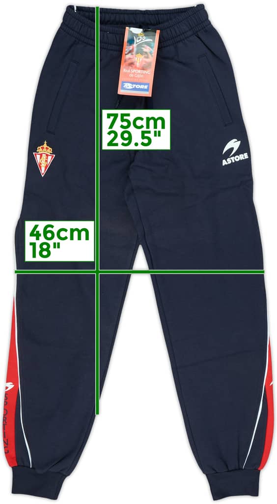 2006-07 Sporting Gijon Astore Track Pants/Bottoms (M.Boys)