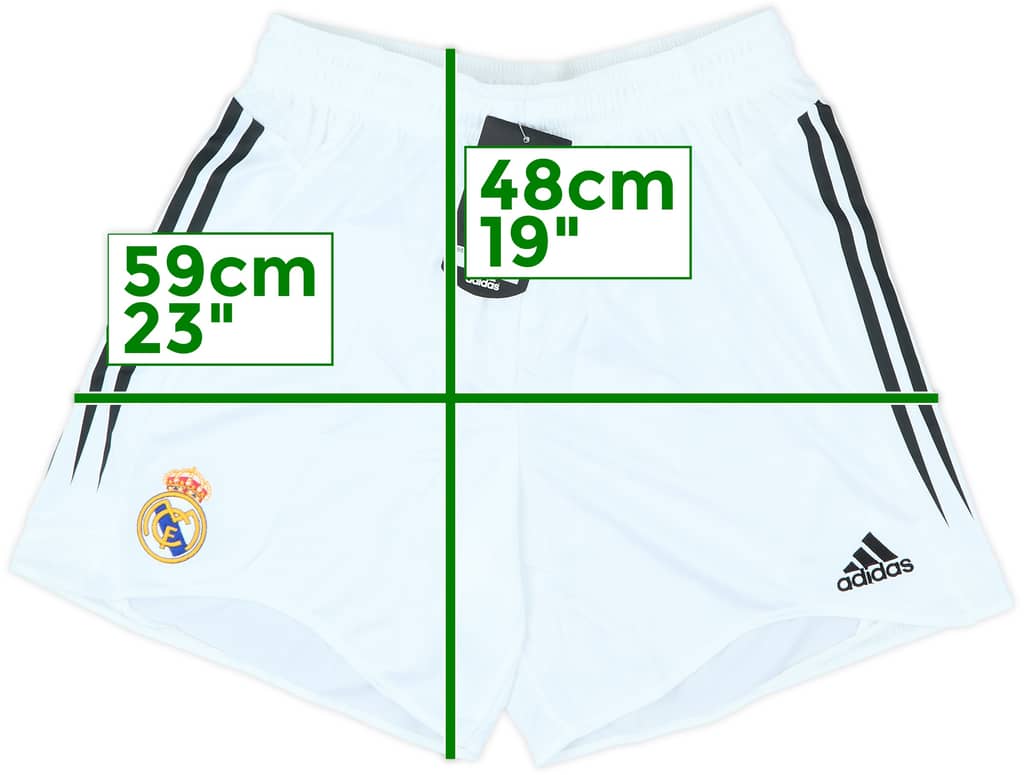 2004-05 Real Madrid Home Shorts (L)