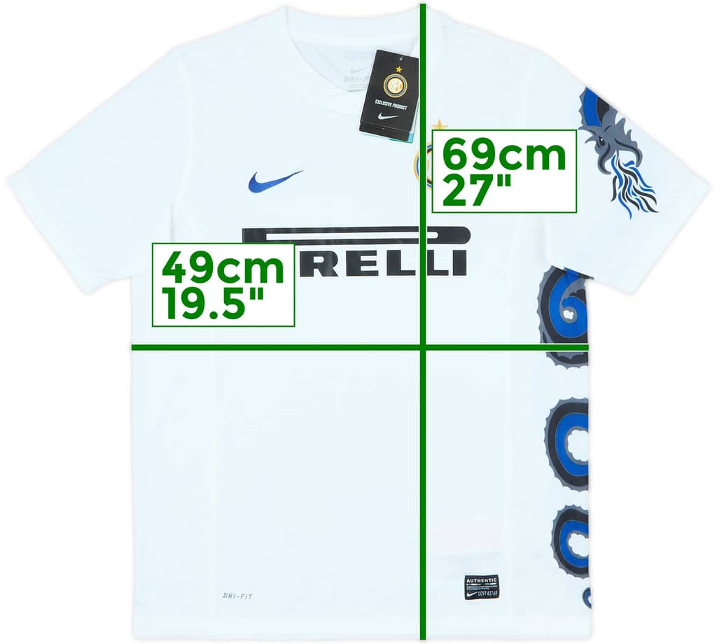 2010-11 Inter Milan Away Shirt (XL.Boys)