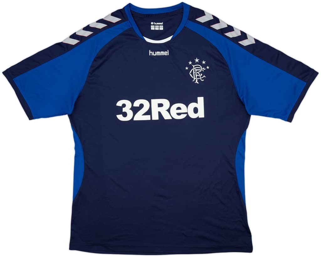 2018-19 Rangers Hummel Training Shirt - 9/10 - (XXL)
