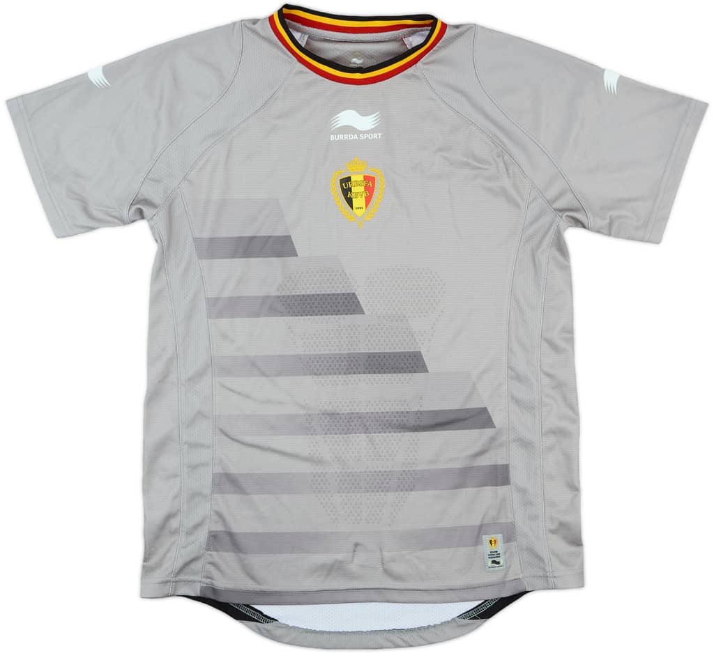 2014-15 Belgium Player Issue GK S/S Shirt - 10/10 - (XL.Boys)
