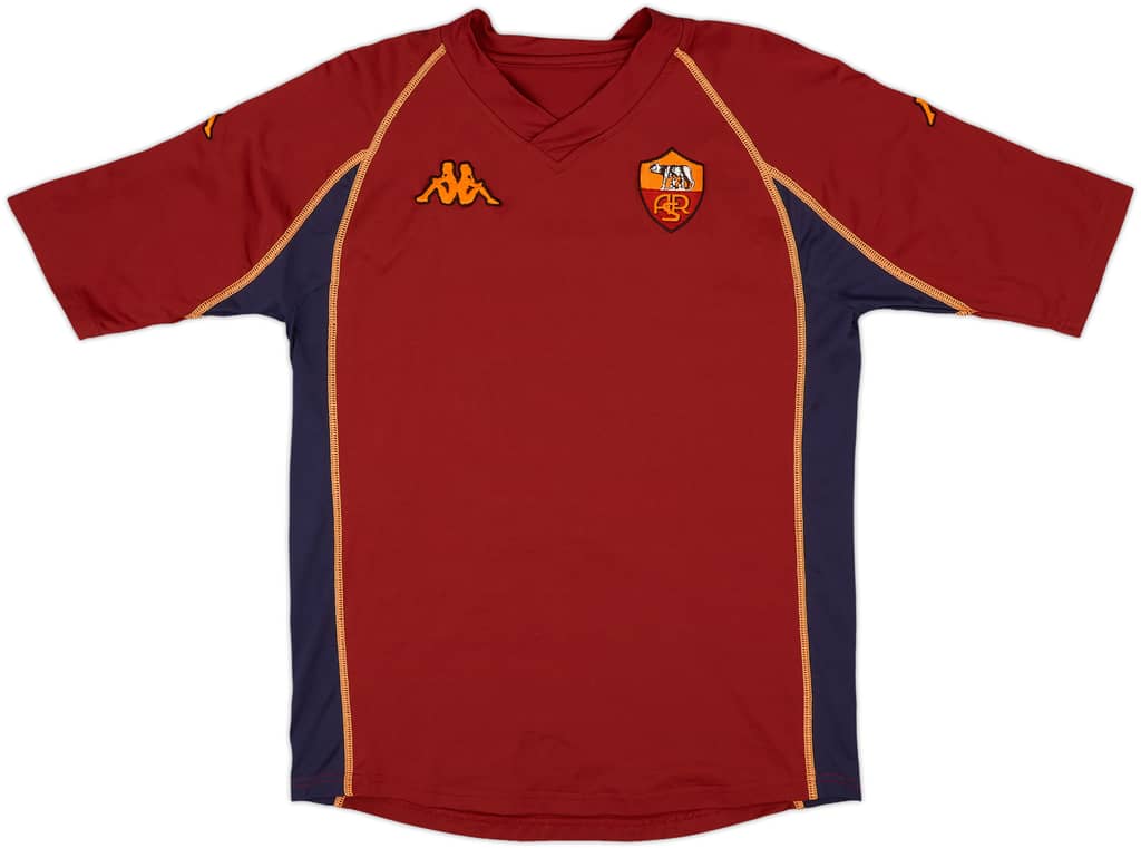 2002-03 Roma Kappa Training Shirt - 8/10 - (M)