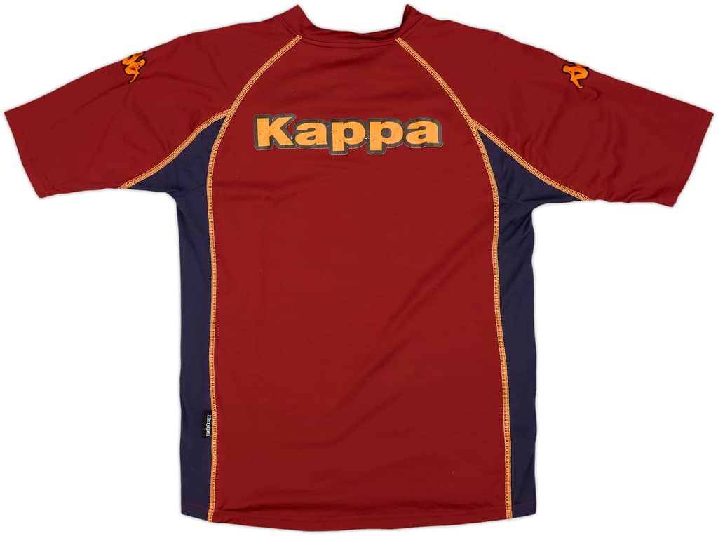 2002-03 Roma Kappa Training Shirt - 8/10 - (M)
