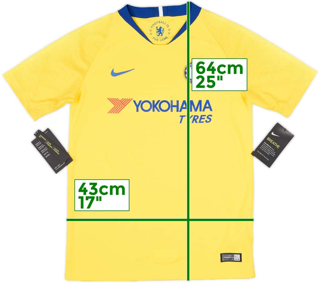 2018-19 Chelsea Away Shirt (L.Boys)