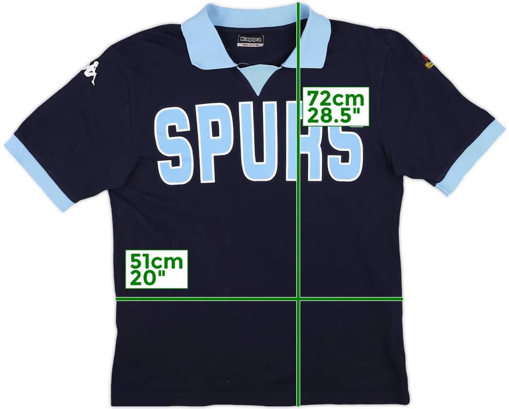 2005-06 Tottenham Kappa Polo Shirt - 8/10 - (M)