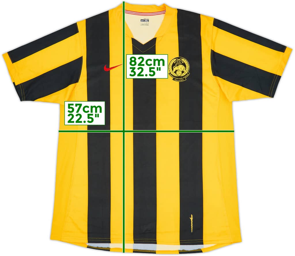 2007 Malaysia Home Shirt - 9/10 - (L)
