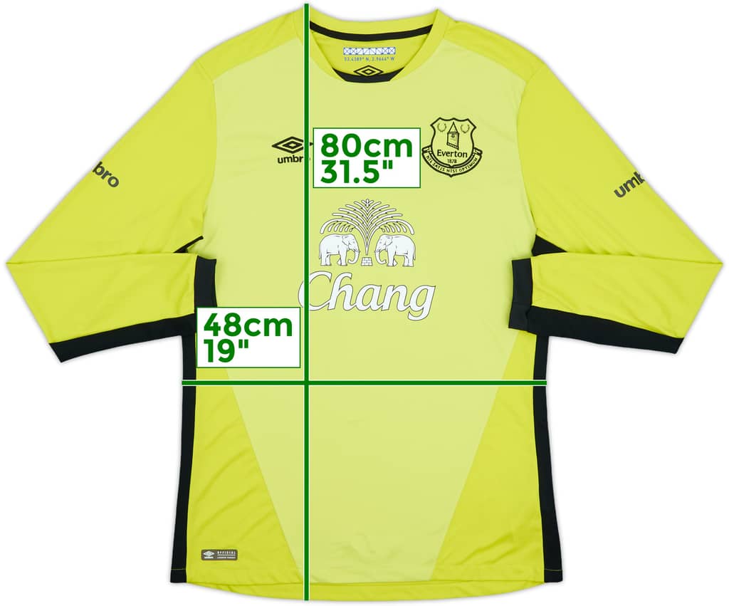 2016-17 Everton GK Shirt - 10/10 - (L)