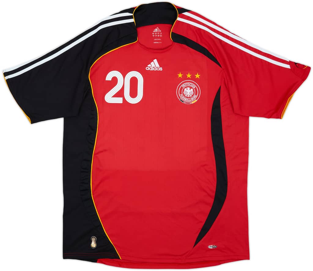 2005-07 Germany Away Shirt Podolski #20 - 8/10 - (XL)