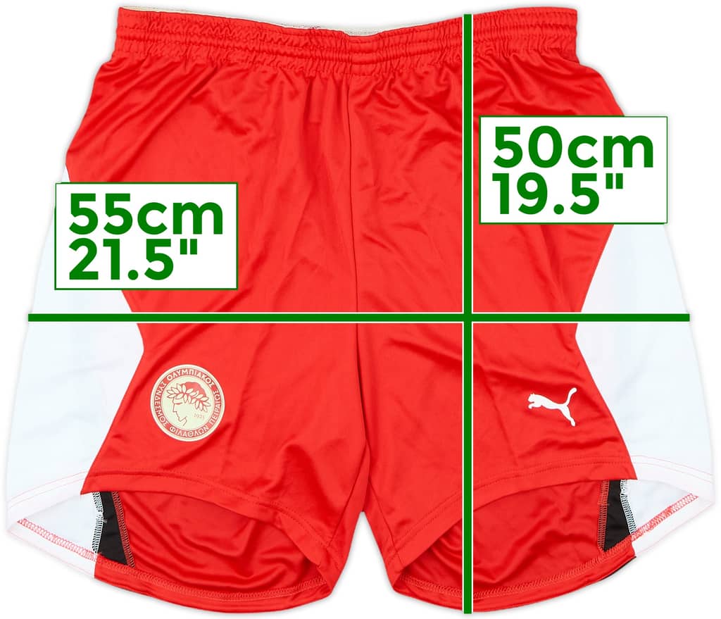 2005-06 Olympiakos Puma Training Shorts (XL)