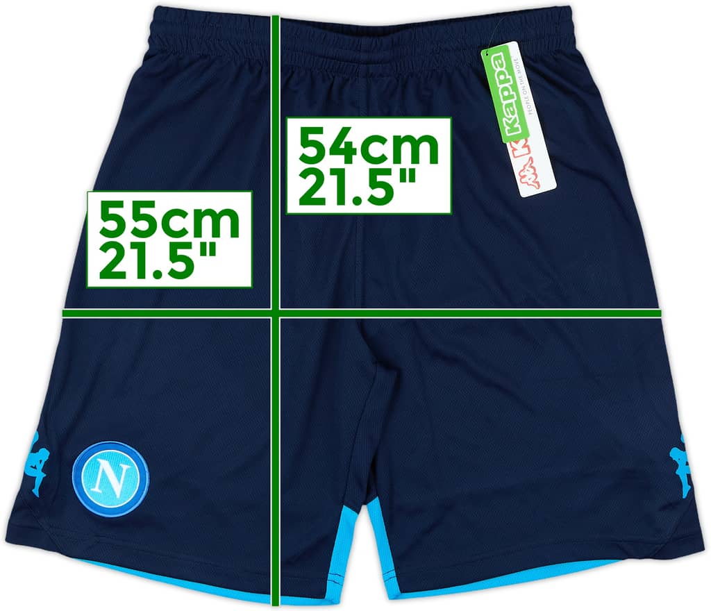 2015-16 Napoli Kappa Training Shorts (XL)