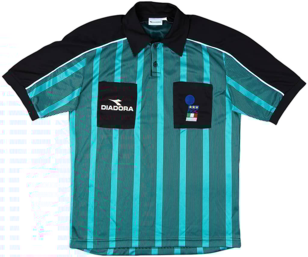 1999-00 Italy Diadora Referee Shirt - 9/10 - (L)